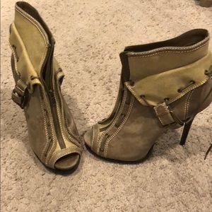 Aldo Peep Toe Booties